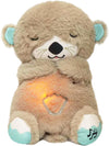 Teddy Bear Sleep Buddy - Breathing Movements & Music, Plush Slumber Teddy Cuddle Toy for Babies with Light/Soft Toys for Kids