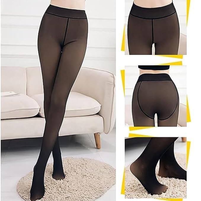 Thermal Leggings Tights Pants for Women and Girls (Dual Tone) Multicolor